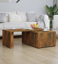 Couchtisch Räuchereiche 150x50x35 cm Holzwerkstoff