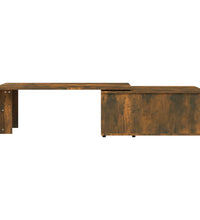 Couchtisch Räuchereiche 150x50x35 cm Holzwerkstoff