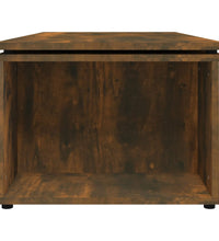 Couchtisch Räuchereiche 150x50x35 cm Holzwerkstoff