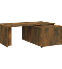 Couchtisch Räuchereiche 150x50x35 cm Holzwerkstoff