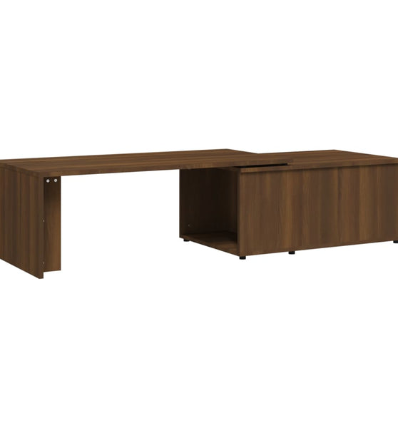 Couchtisch Braun Eichen-Optik 150x50x35 cm Holzwerkstoff