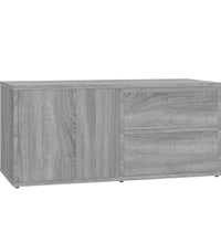 TV-Schrank Grau Sonoma 80x34x36 cm Holzwerkstoff