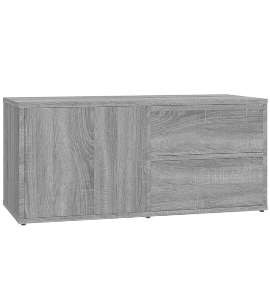 TV-Schrank Grau Sonoma 80x34x36 cm Holzwerkstoff