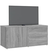 TV-Schrank Grau Sonoma 80x34x36 cm Holzwerkstoff