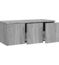 TV-Schrank Grau Sonoma 80x34x30 cm Holzwerkstoff