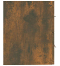 Waschbeckenschrank Räuchereiche 60x38,5x48 cm Holzwerkstoff