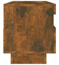 TV-Schrank mit LED-Leuchten Räuchereiche 100x35x40 cm