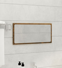 2-tlg. Badmöbel-Set Räuchereiche Holzwerkstoff
