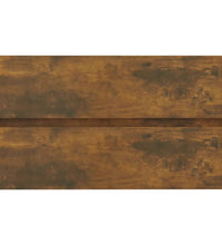2-tlg. Badmöbel-Set Räuchereiche Holzwerkstoff