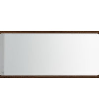 2-tlg. Badmöbel-Set Braun Eichen-Optik Holzwerkstoff