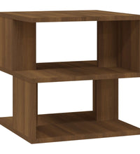 Beistelltisch Braun Eichen-Optik 40x40x40 cm Holzwerkstoff