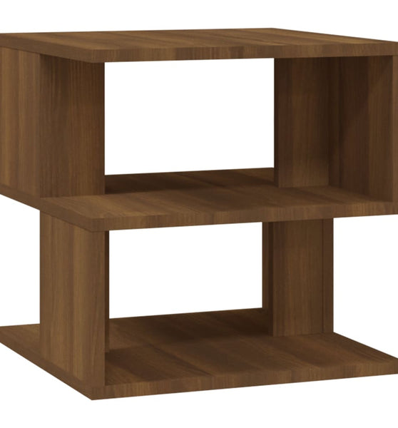 Beistelltisch Braun Eichen-Optik 40x40x40 cm Holzwerkstoff