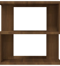 Beistelltisch Braun Eichen-Optik 40x40x40 cm Holzwerkstoff