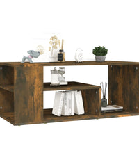 Couchtisch Räuchereiche 100x50x40 cm Holzwerkstoff