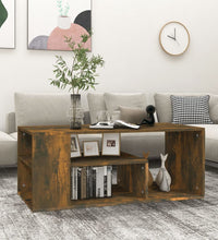 Couchtisch Räuchereiche 100x50x40 cm Holzwerkstoff