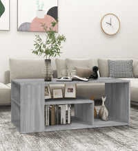 Couchtisch Grau Sonoma 100x50x40 cm Holzwerkstoff