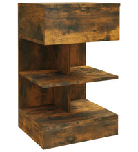 Nachttisch Räuchereiche 40x35x65 cm Holzwerkstoff