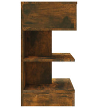 Nachttisch Räuchereiche 40x35x65 cm Holzwerkstoff