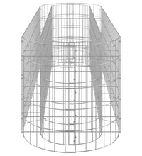 Gabionen-Hochbeet Verzinktes Eisen 190x50x50 cm