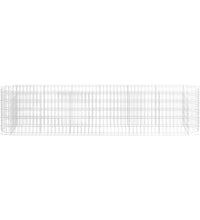 Gabionen-Hochbeet Verzinktes Eisen 260x50x50 cm