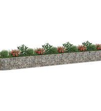 Gabionen-Hochbeet Verzinktes Eisen 540x50x50 cm