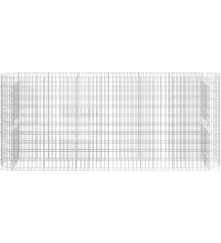 Gabionen-Hochbeet Verzinktes Eisen 260x50x100 cm