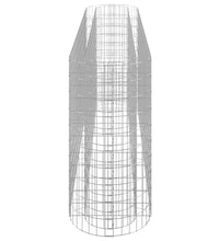 Gabionen-Hochbeet Verzinktes Eisen 260x50x100 cm