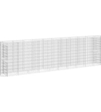 Gabionen-Hochbeet Verzinktes Eisen 400x50x100 cm
