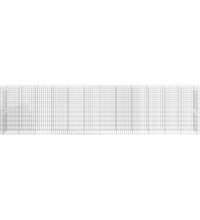 Gabionen-Hochbeet Verzinktes Eisen 470x50x100 cm