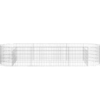 Gabionen-Hochbeet Verzinktes Eisen 300x100x50 cm