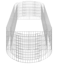 Gabionen-Hochbeet Verzinktes Eisen 300x100x50 cm