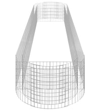 Gabionen-Hochbeet Verzinktes Eisen 500x100x50 cm