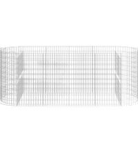 Gabionen-Hochbeet Verzinktes Eisen 300x100x100 cm