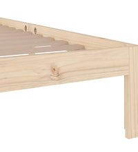 Massivholzbett 100x200 cm