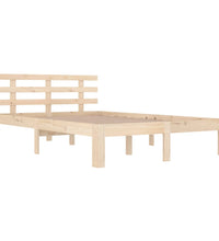 Massivholzbett ohne Matratze 160x200 cm