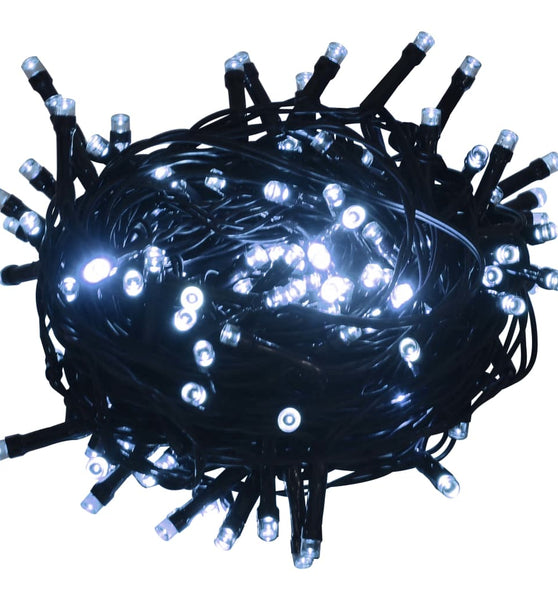 LED-Lichterkette mit 150 LEDs Kaltweiß 15 m PVC