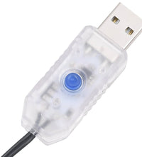 LED-Lichterkette mit 150 LEDs Blau 15 m PVC