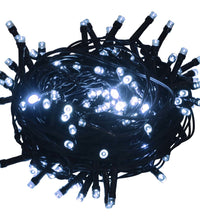 LED-Lichterkette mit 300 LEDs Kaltweiß 30 m PVC