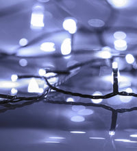 LED-Lichterkette mit 300 LEDs Kaltweiß 30 m PVC