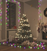 LED-Lichterkette mit 400 LEDs Pastell Mehrfarbig 40 m PVC