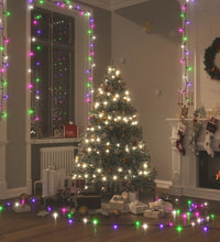 LED-Lichterkette mit 1000 LEDs Pastell Mehrfarbig 100 m PVC