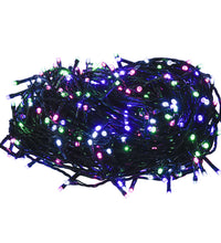 LED-Lichterkette mit 2000 LEDs Pastell Mehrfarbig 200 m PVC