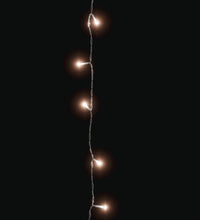 LED-Lichterkette mit 300 LEDs Warmweiß 30 m PVC