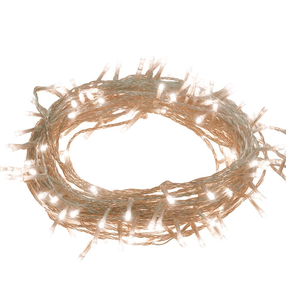 LED-Lichterkette mit 600 LEDs Warmweiß 60 m PVC