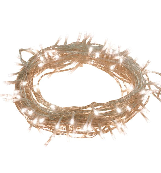 LED-Lichterkette mit 1000 LEDs Warmweiß 100 m PVC
