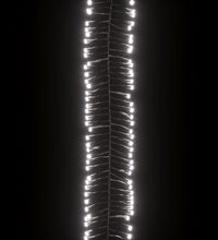 LED-Lichterkette mit 1000 LEDs Kaltweiß 11 m PVC