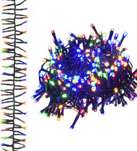 LED-Lichterkette mit 1000 LEDs Mehrfarbig 11 m PVC