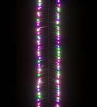 LED-Lichterkette mit 1000 LEDs Pastell Mehrfarbig 11 m PVC