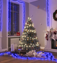 LED-Lichterkette mit 2000 LEDs Blau 17 m PVC