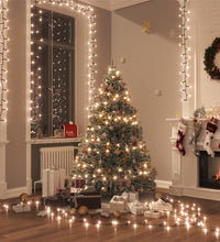 LED-Lichterkette mit 400 LEDs Warmweiß 13 m PVC
